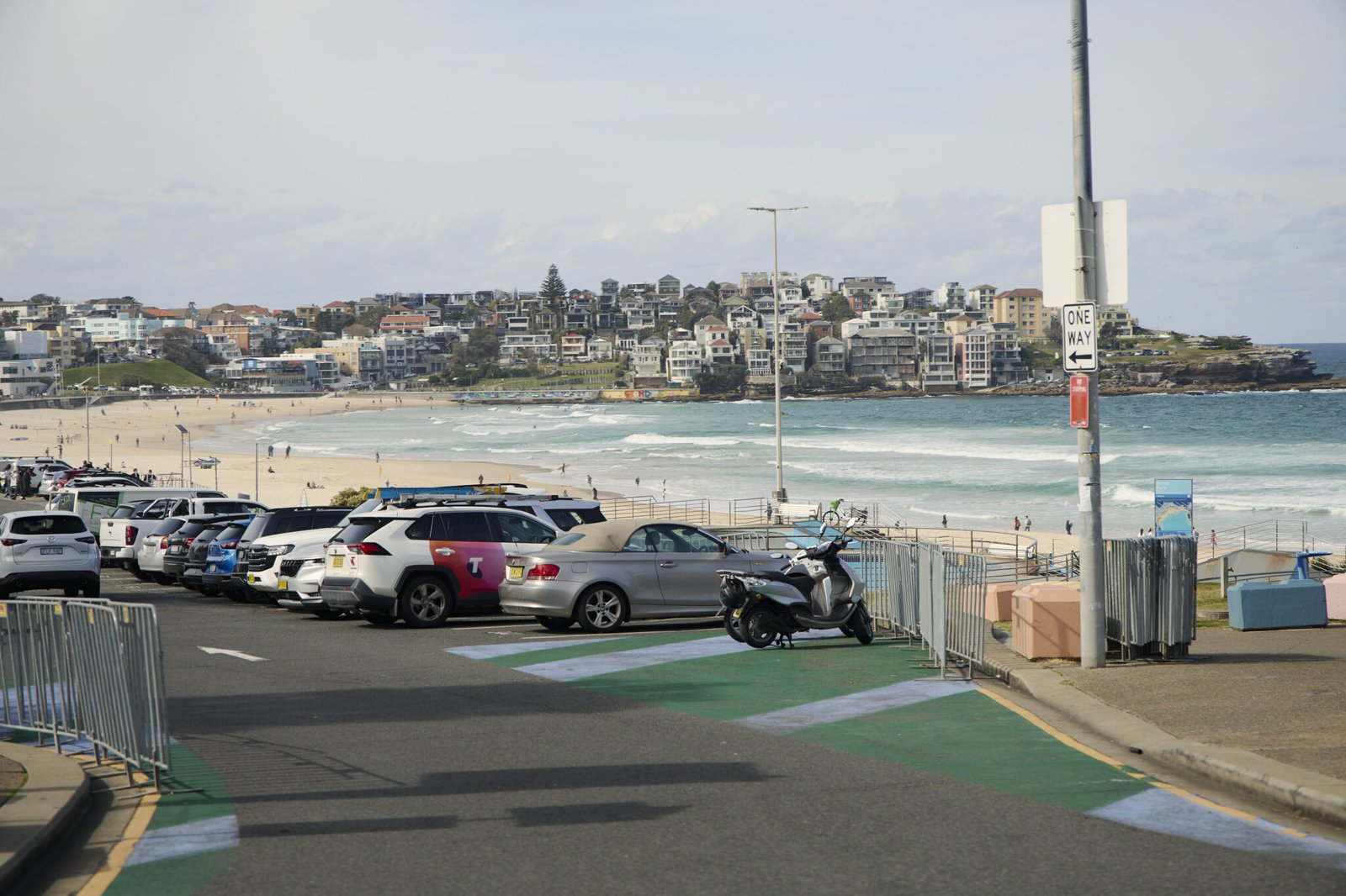 Manly Beach coastline view from lookout point