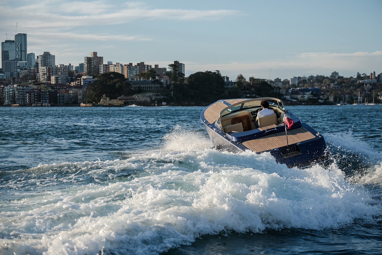 Boat on Sydney Harbour