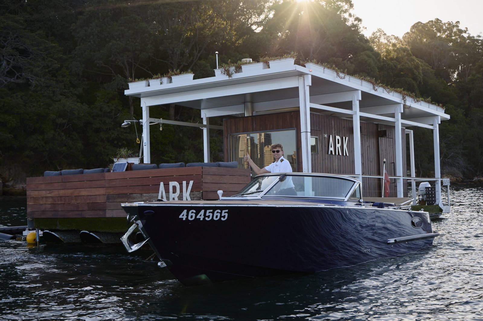 Hero image for the experience offer called: Private Floating Sauna Experience on Sydney Harbour